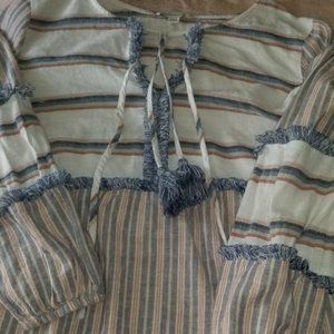 American eagle, cropped, blouse, Lightly worn,